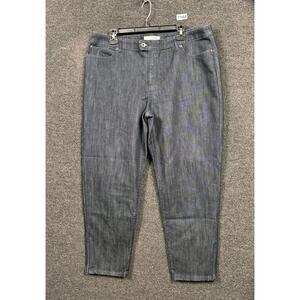 Chico's Gray Flare & Wide Leg Jeans